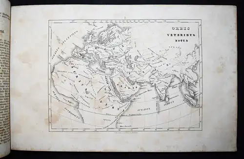 Selten - Hoffmann, Der Weltspiegel 1844 EINZIGE AUSGABE - GEOGRAPHIE