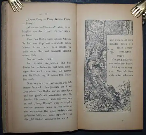 BERDAU, UNCLE SAM’S NICHTE - 1903 ERSTE AUSGABE TRIVIALLITERATUR MÄDCHENBÜCHER