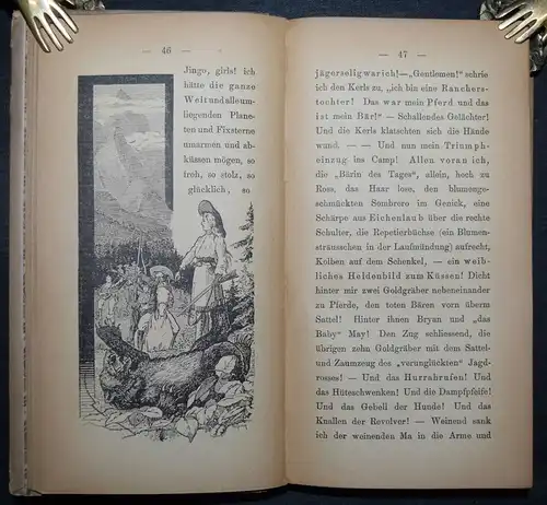 BERDAU, UNCLE SAM’S NICHTE - 1903 ERSTE AUSGABE TRIVIALLITERATUR MÄDCHENBÜCHER