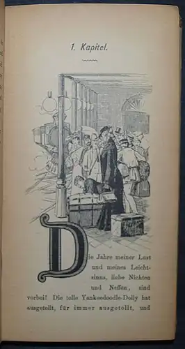 BERDAU, UNCLE SAM’S NICHTE - 1903 ERSTE AUSGABE TRIVIALLITERATUR MÄDCHENBÜCHER