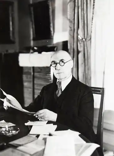 Gide, Orig.-Portrait-Photographie von Henri Roger Viollet - Paris 1937 