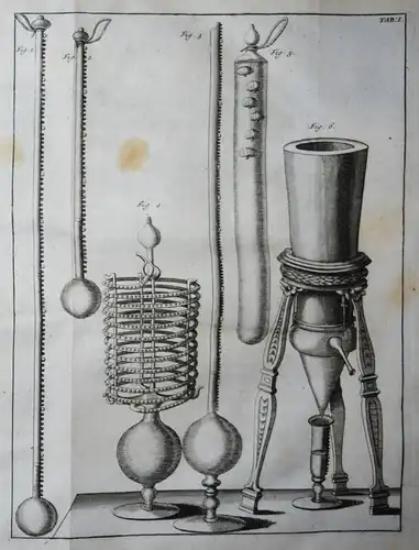 Musschenbroek, Tentamina experimentorum 1731 PHYSICS ELECTRICITY MAGNETISM