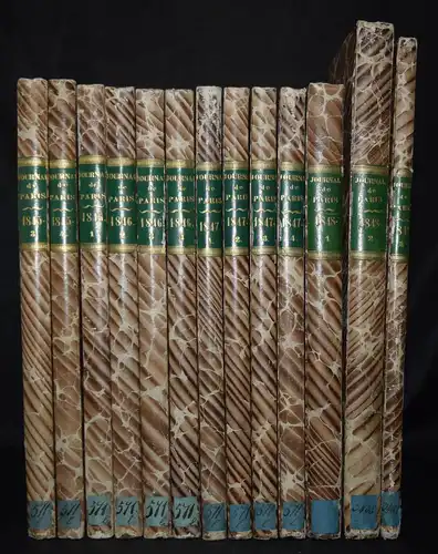 PARISER TAGESZEITUNG 1848 SELTEN ! 4 Jahrgänge 1848 Journal de Paris  REVOLUTION