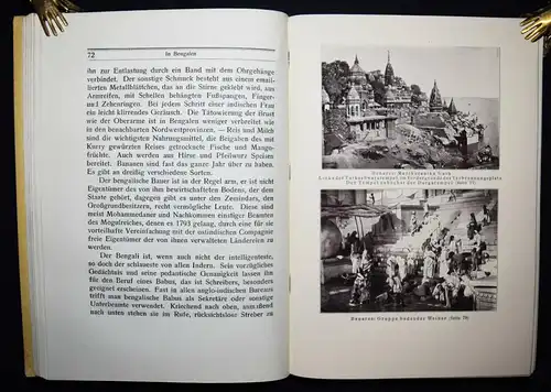 Rupprecht. Reiseerinnerungen aus Indien 1922 ERSTE AUSGABE Reisebeschreibung