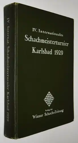 Nimzowitsch, IV. Internationales Schachmeisterturnier Karlsbad 1929 SCHACH CHESS