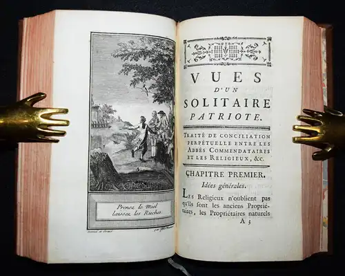 Feroux, Vues d’un solitaire patriote - Clousier 1784 PHILOSOPHIE