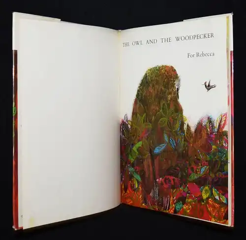 Wildsmith, The owl and the woodpecker.  Atlantis 1971 FIRST EDITION ANIMALS