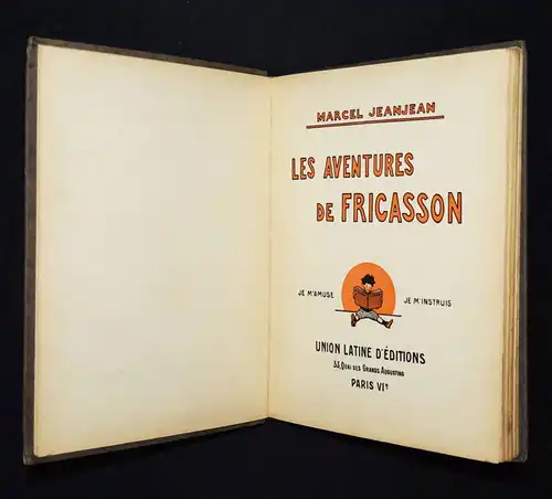 Jeanjean, Les aventures de Fricasson - 1925 - 6 VOL. in 1