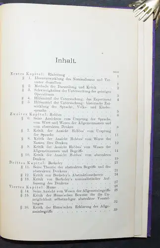 Grube, Über den Nominalismus - 1889 - Dissertation - Universalienstreit