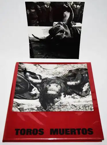 Clergue, Toros Muertos + 3 ORIGINAL-PHOTOGRAPHIEN Bull Fighting Stierkampf