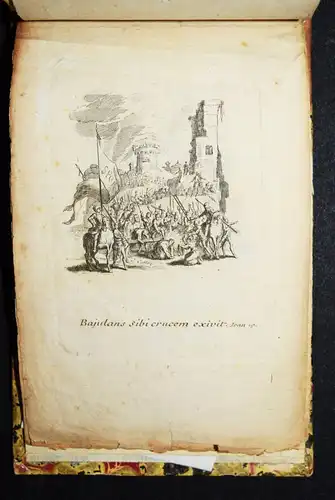 Callot, La Passion de notre Seigneur Jesus Christ - um 1750 RADIERUNGEN SIGNIERT