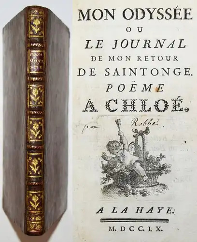 Robbe de Beauveset, Mon Odyssee ou Le Journal de mon retour de Sainton - 1760