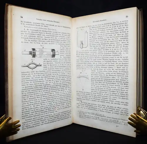 Ludwig, Lehrbuch der Physiologie des Menschen 1852 ERSTE AUSGABE - KÖRPERLEHRE