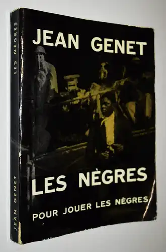 Scheidegger – Genet, Les negres SIGNIERT WIDMUNGSEXEMPLAR Theaterstücke