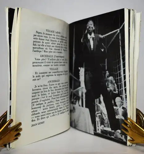 Scheidegger – Genet, Les negres SIGNIERT WIDMUNGSEXEMPLAR Theaterstücke