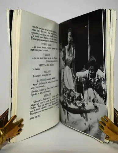 Scheidegger – Genet, Les negres SIGNIERT WIDMUNGSEXEMPLAR Theaterstücke