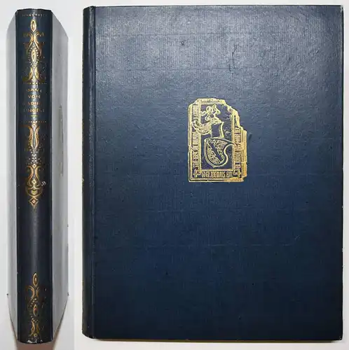 Schwind, Almanach von Radierungen. Hanfstaengl 1920 "RAUCH- UND TRINK-ALMANACH"