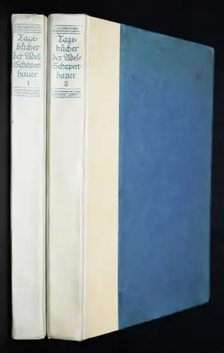 Schopenhauer, Tagebücher - Insel 1909 - ORIG.-HALBPERGAMENT
