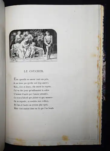 Marmontel, La neuvaine de Cythere - 1879 NUMMERIERT 1/135 VORZUGSAUSGABE