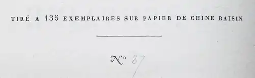 Marmontel, La neuvaine de Cythere - 1879 NUMMERIERT 1/135 VORZUGSAUSGABE