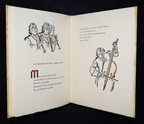 Unold, Max. Saus und Braus 1941 ERSTE AUSGABE SIGNIERT NUM 1/500 PRESSENDRUCK