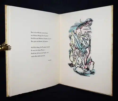Unold, Max. Saus und Braus 1941 ERSTE AUSGABE SIGNIERT NUM 1/500 PRESSENDRUCK