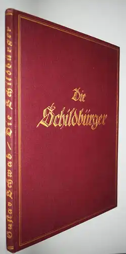 Schwab, Die Schildbürger. Dietrich 1922 ORIG.-HOLZSCHNITTE von Hans A. Müller
