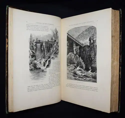 Bryant, L’Amérique du Nord pittoresque 1880 FOLIO CANADA NORDAMERIKA USA AMERIKA