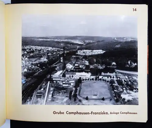 INDUSTRIEFOTOGRAFIE Bergbau 35 ORIG.-PHOTOS von Kohlegruben im Saarland um 1950