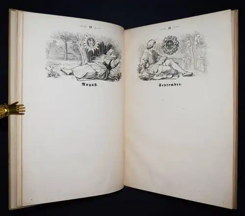 Hermann, Kalender auf das Jahr 1844 BAYERN BAVARICA