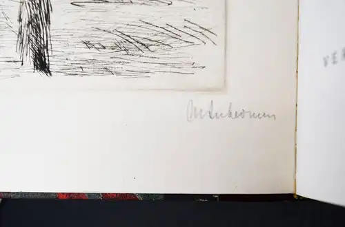ORIGINAL-RADIERUNG MAX LIEBERMANN 1922 SIGNIERT NUM. 1/200 - Wolff, Zeichnungen