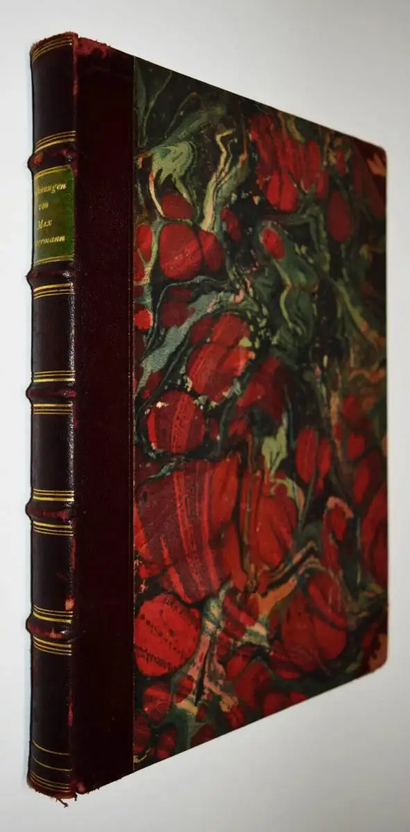 ORIGINAL-RADIERUNG MAX LIEBERMANN 1922 SIGNIERT NUM. 1/200 - Wolff, Zeichnungen 2