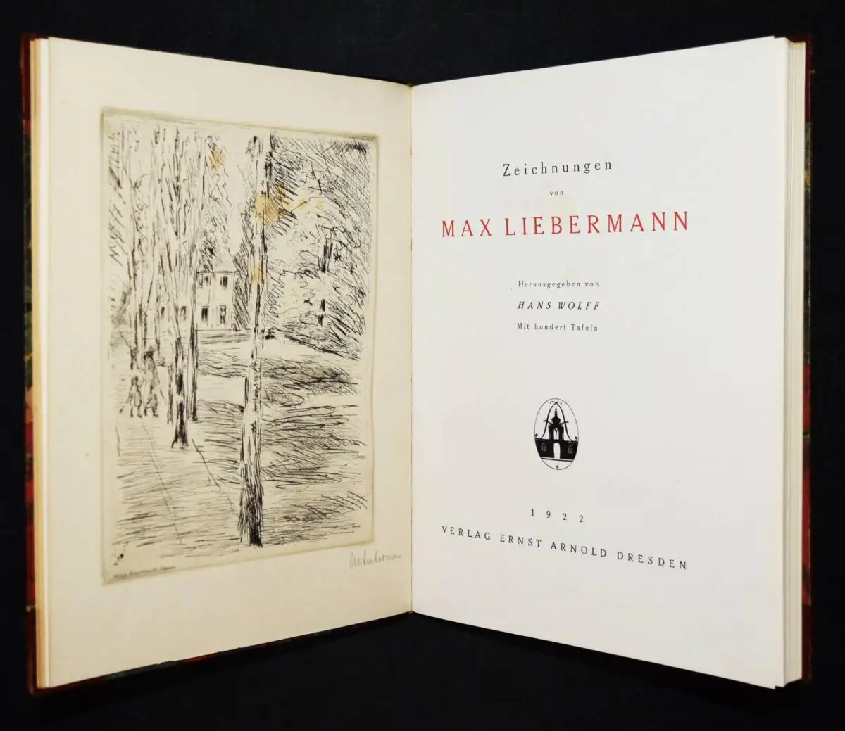 ORIGINAL-RADIERUNG MAX LIEBERMANN 1922 SIGNIERT NUM. 1/200 - Wolff, Zeichnungen 4