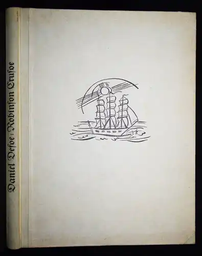 Robinson Crusoe – Defoe, Das Leben... INSEL 1922 Richard Janthur 1/800