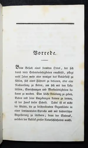 Bodmer, Beschreibung der Stadt Baden mit ihren Umgebungen - 1831 - BADENIA