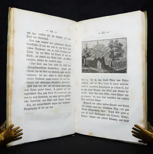 Bodmer, Beschreibung der Stadt Baden mit ihren Umgebungen - 1831 - BADENIA