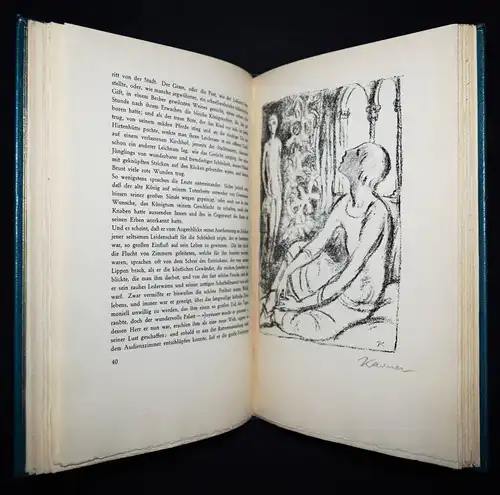 Wilde, Der Geburtstag der Infantin 1922 VORZUGSAUSGABE Eines von 100 Exemplaren