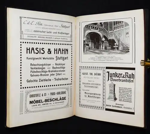 Heilborn, Moderne Wohnräume 1910 INNENARCHITEKTUR JUGENDSTIL-INTERIEURS WOHNEN