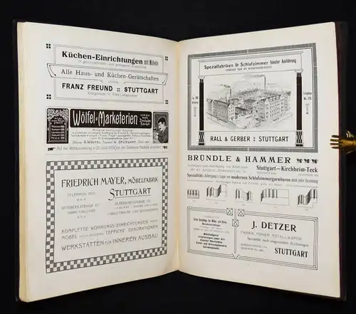 Heilborn, Moderne Wohnräume 1910 INNENARCHITEKTUR JUGENDSTIL-INTERIEURS WOHNEN