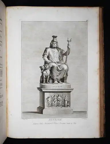 RIESENBÜCHER GÖTTER-TAFELN 1782 Imperial-Folio - Visconti, Il Museo Pio Clementi