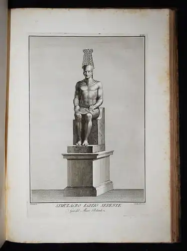 RIESENBÜCHER GÖTTER-TAFELN 1782 Imperial-Folio - Visconti, Il Museo Pio Clementi