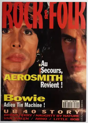 Baudelet et Koechlin, Rock & Folk 1993 - 12 VOLUMES magazine  - ZEITSCHRIFT