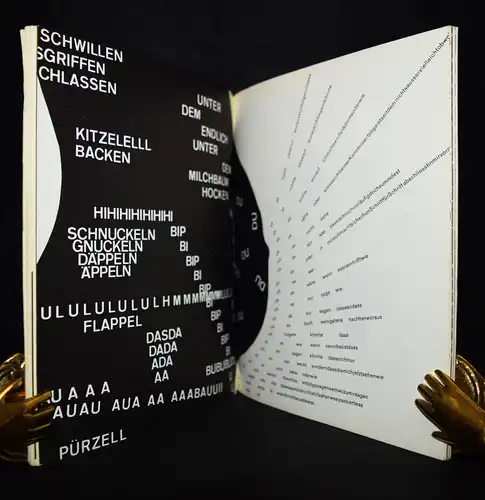 Gerz, Jochen. Footing - 1969 KONZEPTKUNST TYPOGRAPHIE