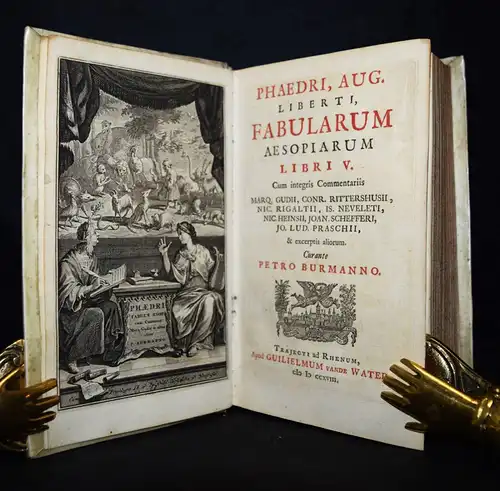 Phaedrus. Phaedri Augusti Liberti Fabularum Aesopi 1718 ALTPHILOLOGIE FABELN