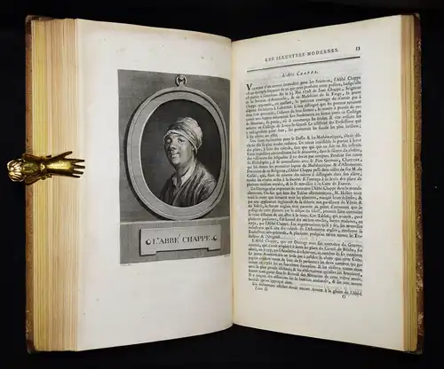 100 GROSSFORMATIGE KUPFERSTICH-PORTRAITS 1788 - Leroy, Les illustres modernes.