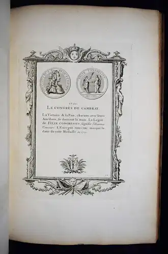 Godonnesche, Medailles du regne de Louis XV. 1736 MEDAILLEN MÜNZEN NUMISMATIK