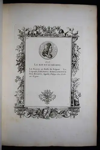 Godonnesche, Medailles du regne de Louis XV. 1736 MEDAILLEN MÜNZEN NUMISMATIK