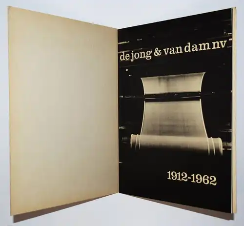 Ed van der Elsken - De Jong & Van Dam NV 1912-1962 FIRMENFESTSCHRIFT