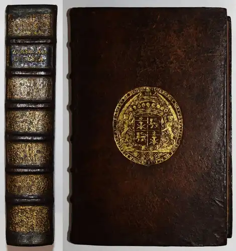 Zoes, Commentarius ad digestorum 1656 RÖMISCHES RECHT JURA FOLIO-BAROCK-EINBAND
