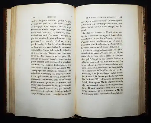 Napoleon I. – Pradt, Histoire de l’ambassade 1815 SIGNIERT QUELLENWERK